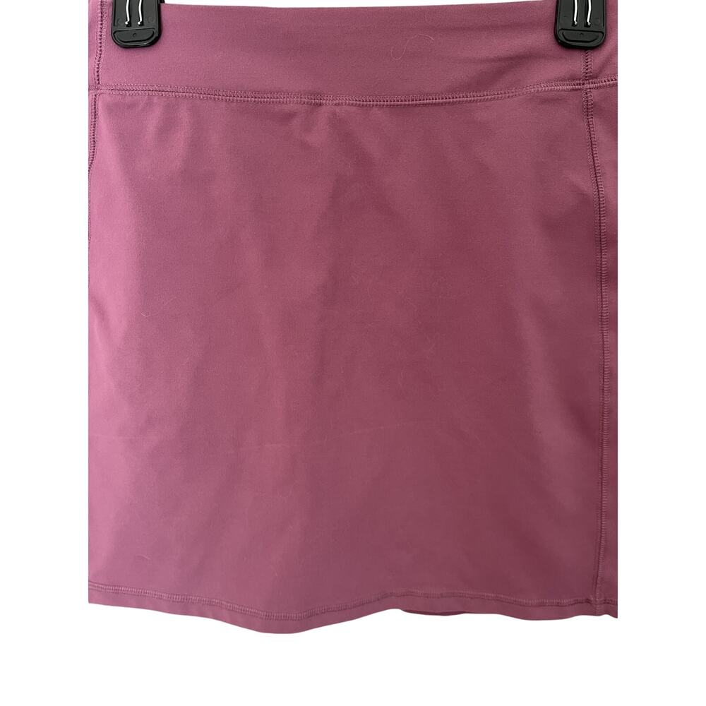 Land's End Women Skort S Mauve Pocket Activewear Golf Tennis Pickleball - Picture 3 of 5
